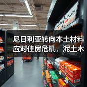 尼日利亚转向本土材料应对住房危机，泥土木材竹子成建筑新选择（图1）