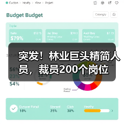突发！林业巨头精简人员，裁员200个岗位（图1）