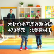 木材价格五周连涨突破470美元，北美建材市场将如何演变？（图1）