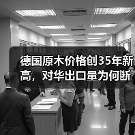 德国原木价格创35年新高，对华出口量为何断崖式暴跌？（图4）