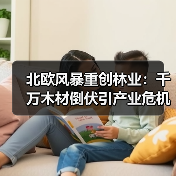 北欧风暴重创林业：千万木材倒伏引产业危机（图2）