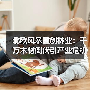 北欧风暴重创林业：千万木材倒伏引产业危机（图1）