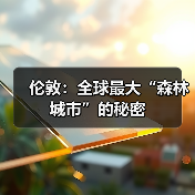 伦敦：全球最大“森林城市”的秘密（图4）