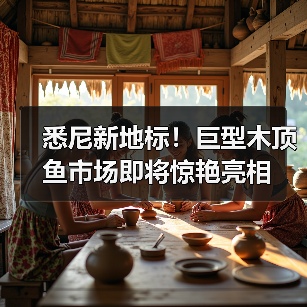 悉尼新地标！巨型木顶鱼市场即将惊艳亮相（图4）