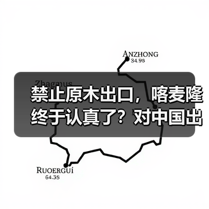 禁止原木出口，喀麦隆终于认真了？对中国出口暴跌92%！（图2）